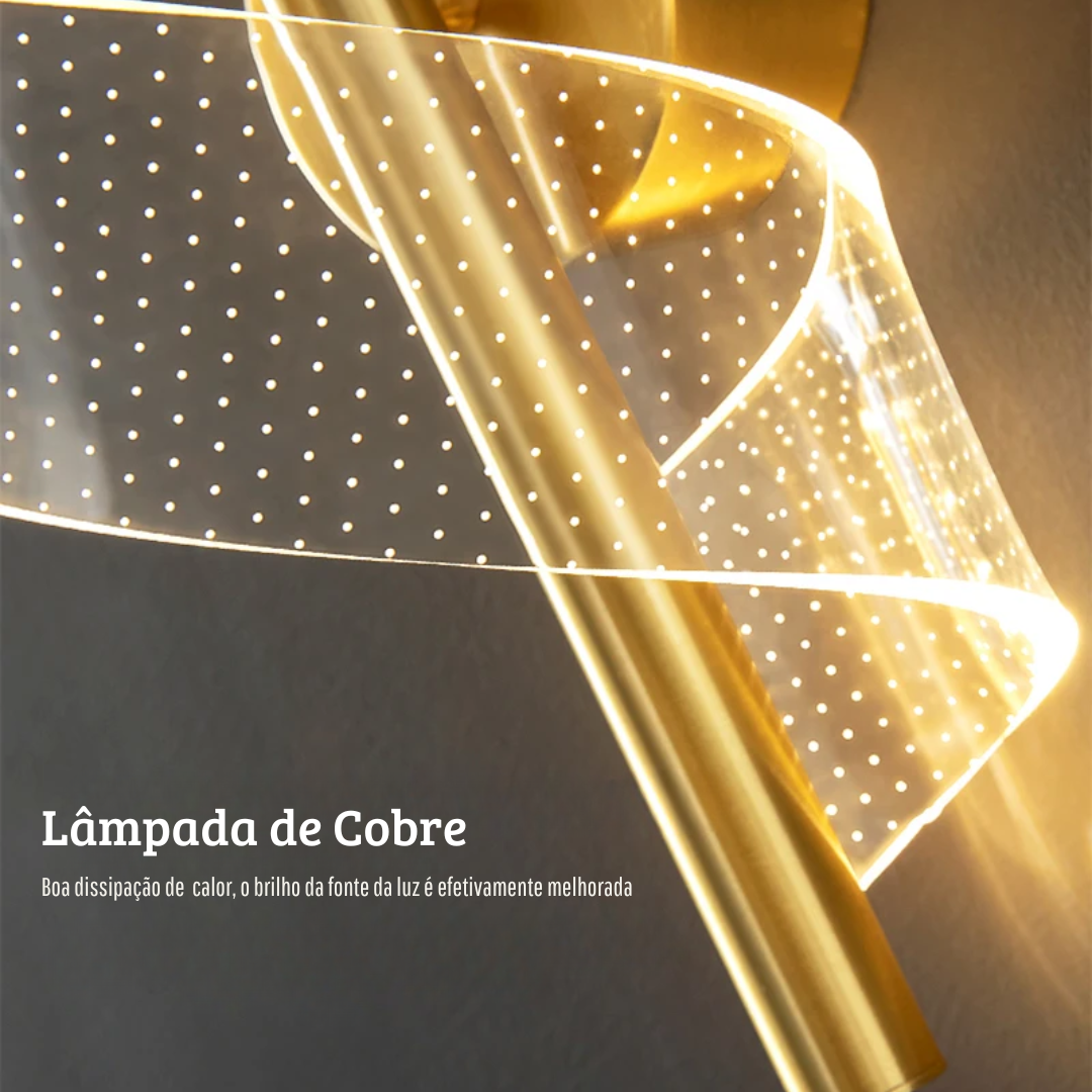 Luminária Pendente LED Nórdica para Iluminação Interior