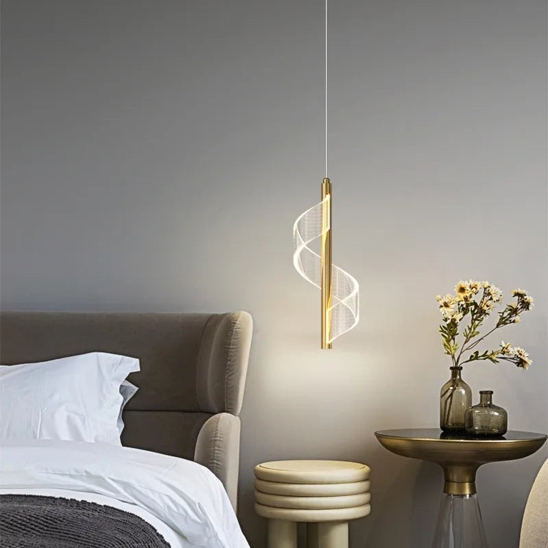 Luminária Pendente LED Nórdica para Iluminação Interior