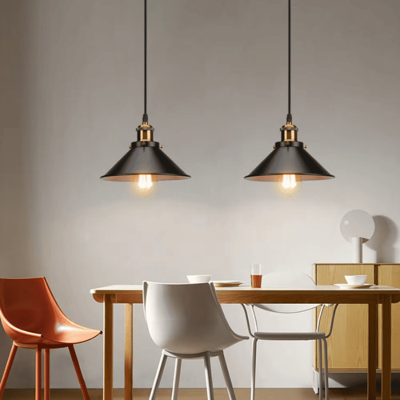 Luminária Pendente Vintage Retrô para Cozinha e Balcão