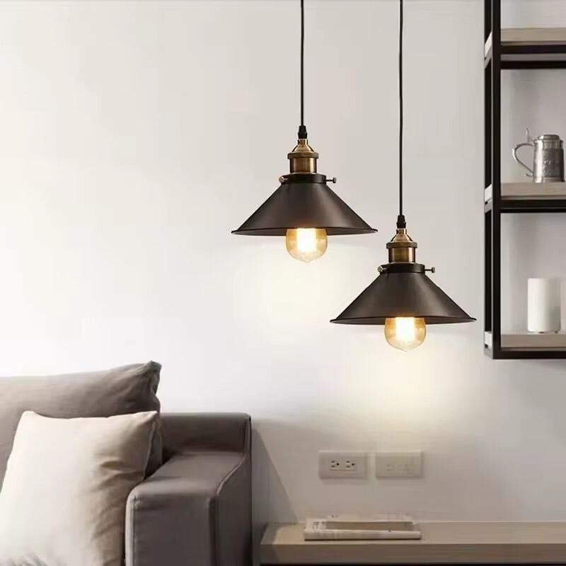 Luminária Pendente Vintage Retrô para Cozinha e Balcão