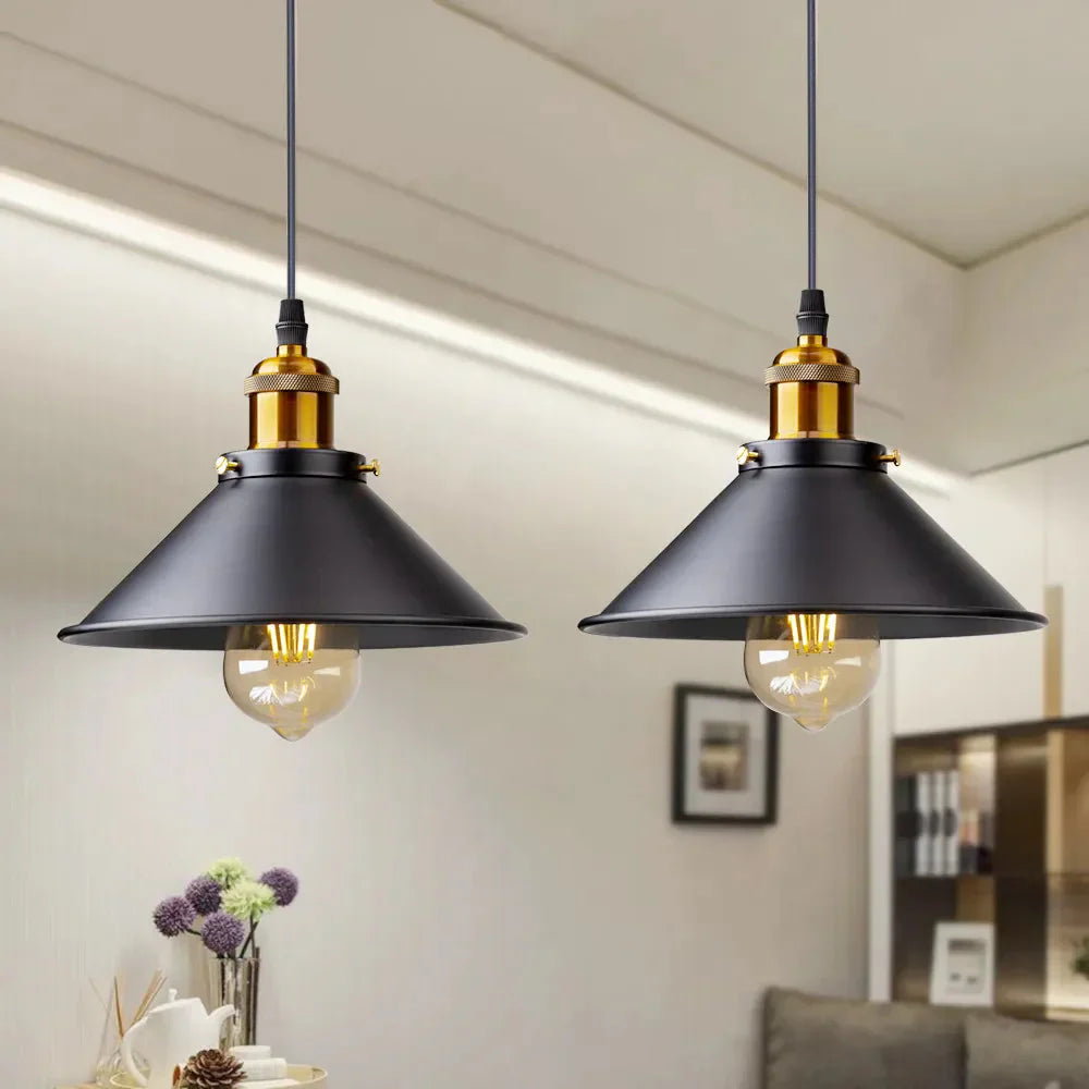 Luminária Pendente Vintage Retrô para Cozinha e Balcão