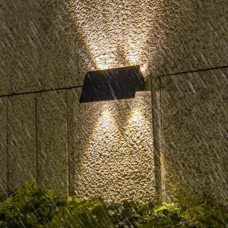 Luminária Solar LED à Prova d'Água para Jardim - Urbane Wall