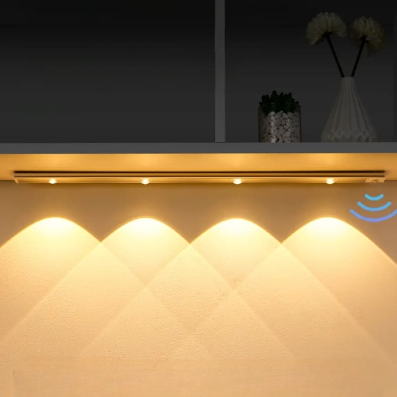 Luminária de LED Magnética com Sensor de Movimento para Iluminação Automática