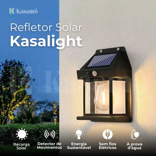 Luminária de Led Solar Inteligente à Prova d'Água - Iluminação Ecológica para Exteriores