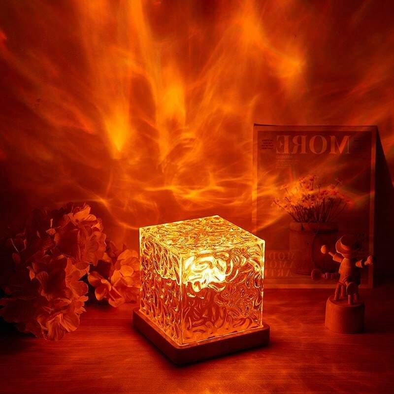 Luminária de Mesa Aurora Boreal LED - Iluminação Decorativa Moderna