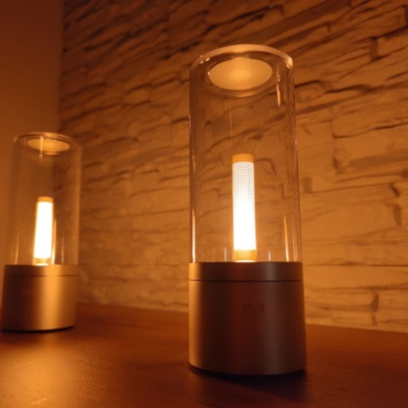Luminária de Mesa Decorativa Portátil de LED - Iluminação Moderna e Elegante