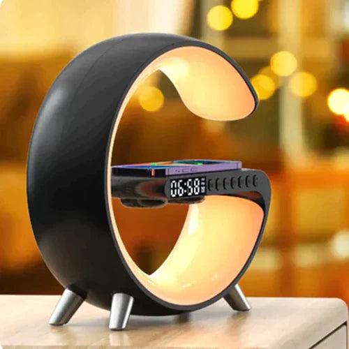 Luminária de Mesa Inteligente com Alto-falante Bluetooth Multifuncional