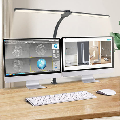 Luminária de Mesa LED Flexível em Alumínio para Escritório