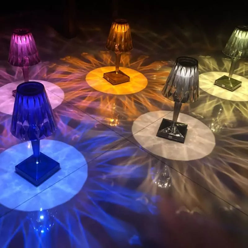 Luminária de Mesa LED Sem Fio 3 em 1 Premium Colors - Iluminação Moderna e Versátil
