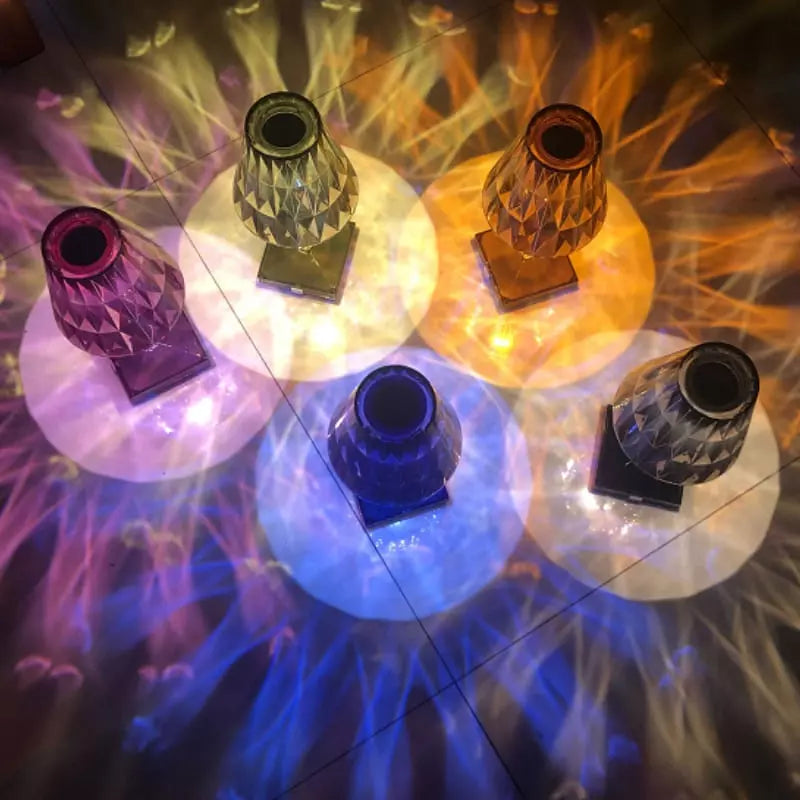Luminária de Mesa LED Sem Fio 3 em 1 Premium Colors - Iluminação Moderna e Versátil
