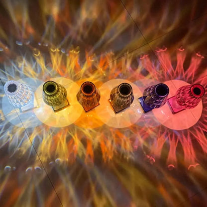 Luminária de Mesa LED Sem Fio 3 em 1 Premium Colors - Iluminação Moderna e Versátil