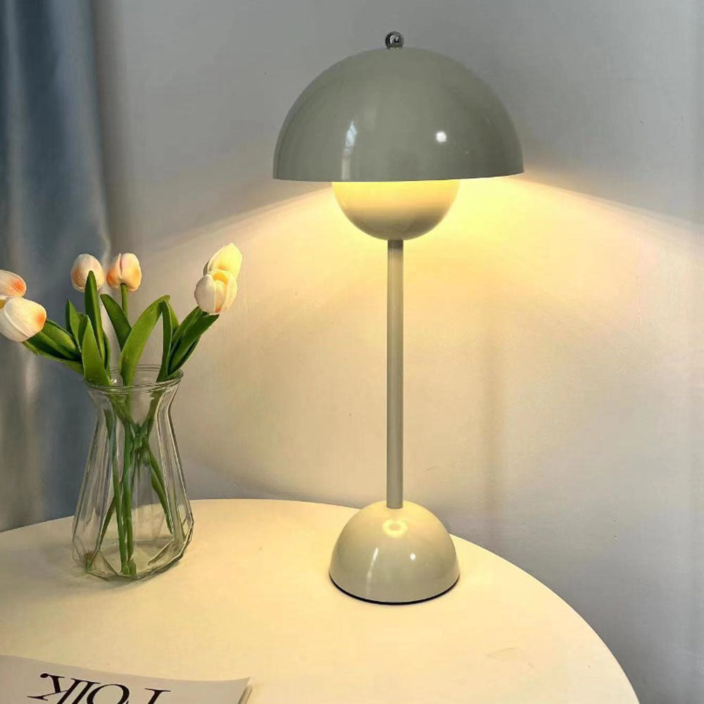 Luminária de Mesa LED Touch Estilo Cogumelo - Iluminação Moderna e Funcional