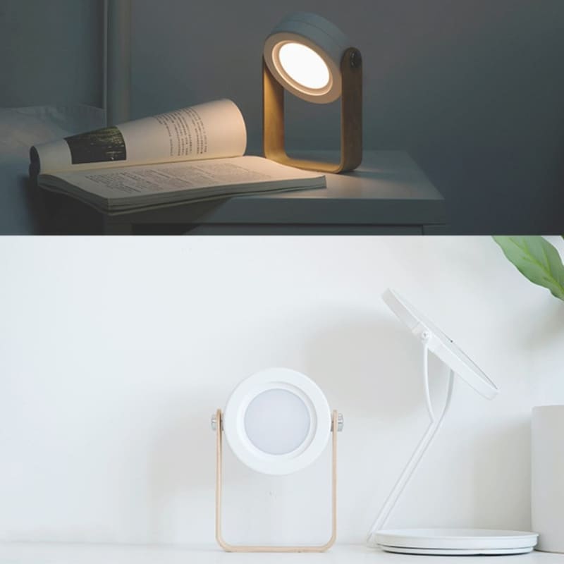 Luminária de Mesa LED com Alça para Leitura - Iluminação Moderna e Funcional