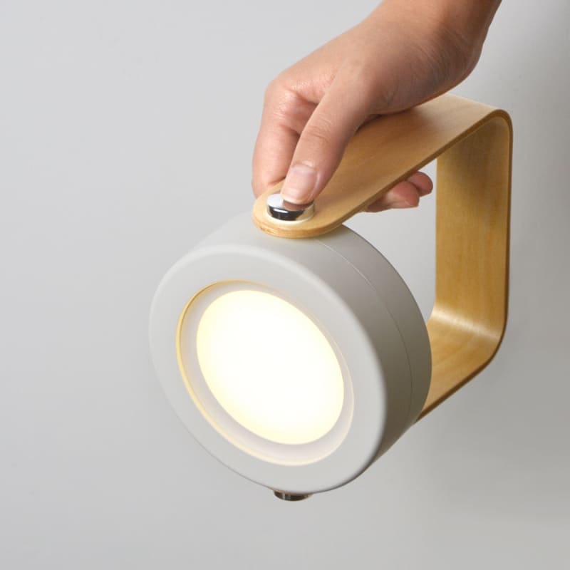 Luminária de Mesa LED com Alça para Leitura - Iluminação Moderna e Funcional