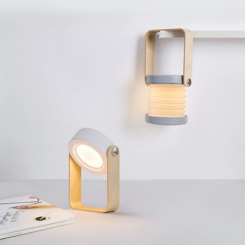 Luminária de Mesa LED com Alça para Leitura - Iluminação Moderna e Funcional