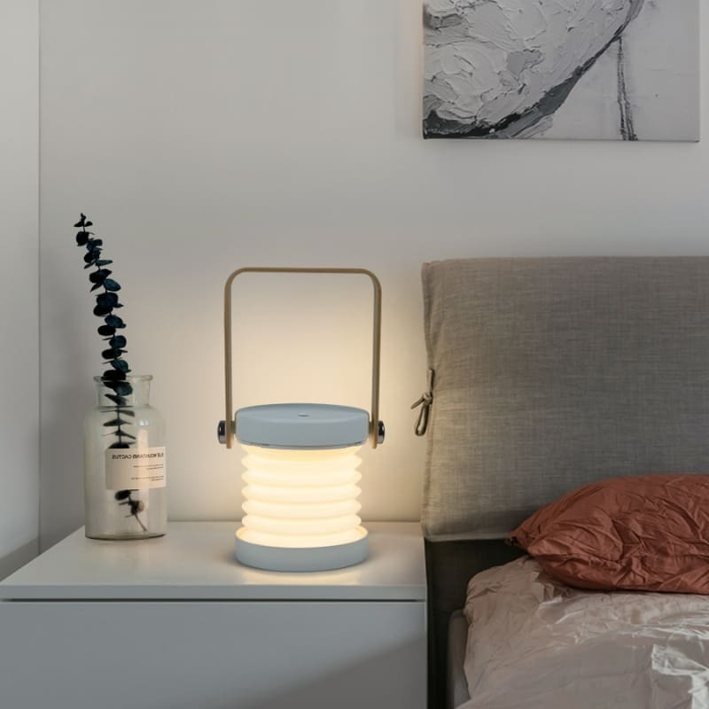 Luminária de Mesa LED com Alça para Leitura - Iluminação Moderna e Funcional