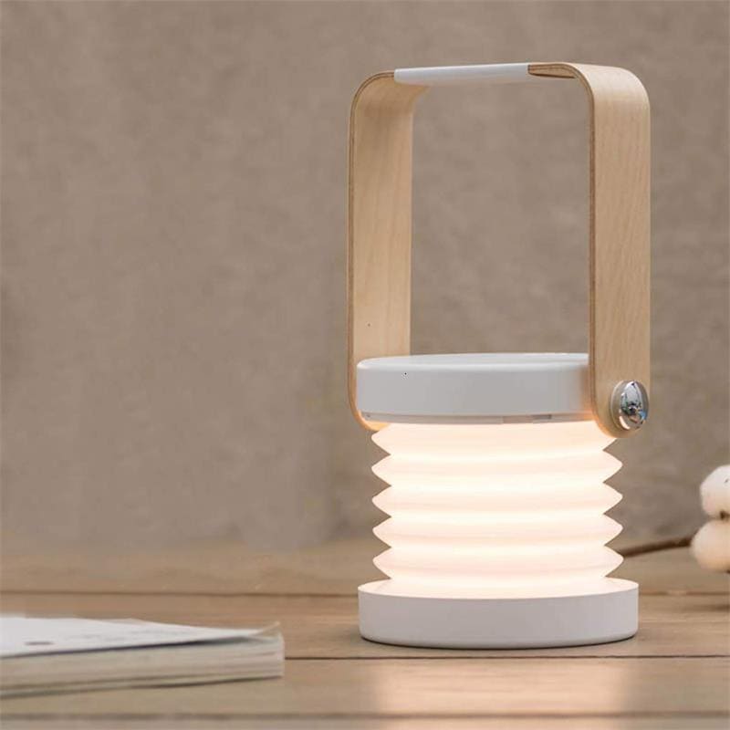 Luminária de Mesa LED com Alça para Leitura - Iluminação Moderna e Funcional