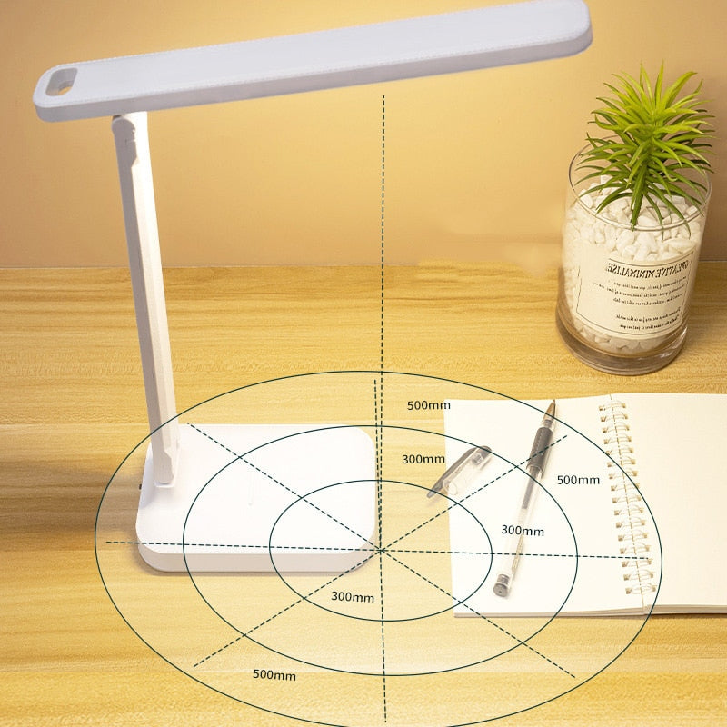 Luminária de Mesa LED com Proteção para os Olhos - Iluminação Confortável