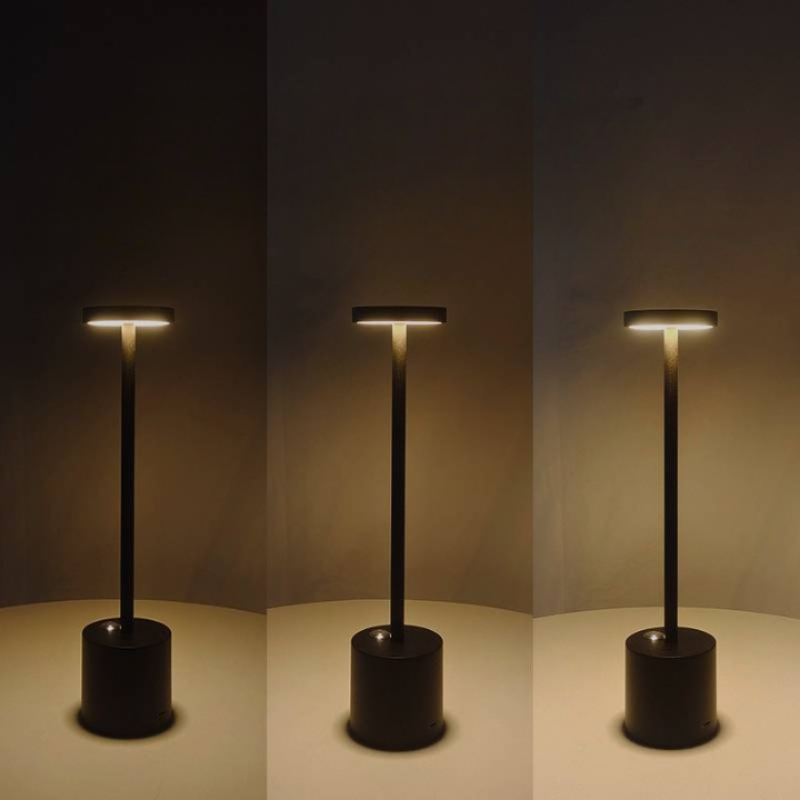 Luminária de Mesa Portátil Sem Fio com Luz LED