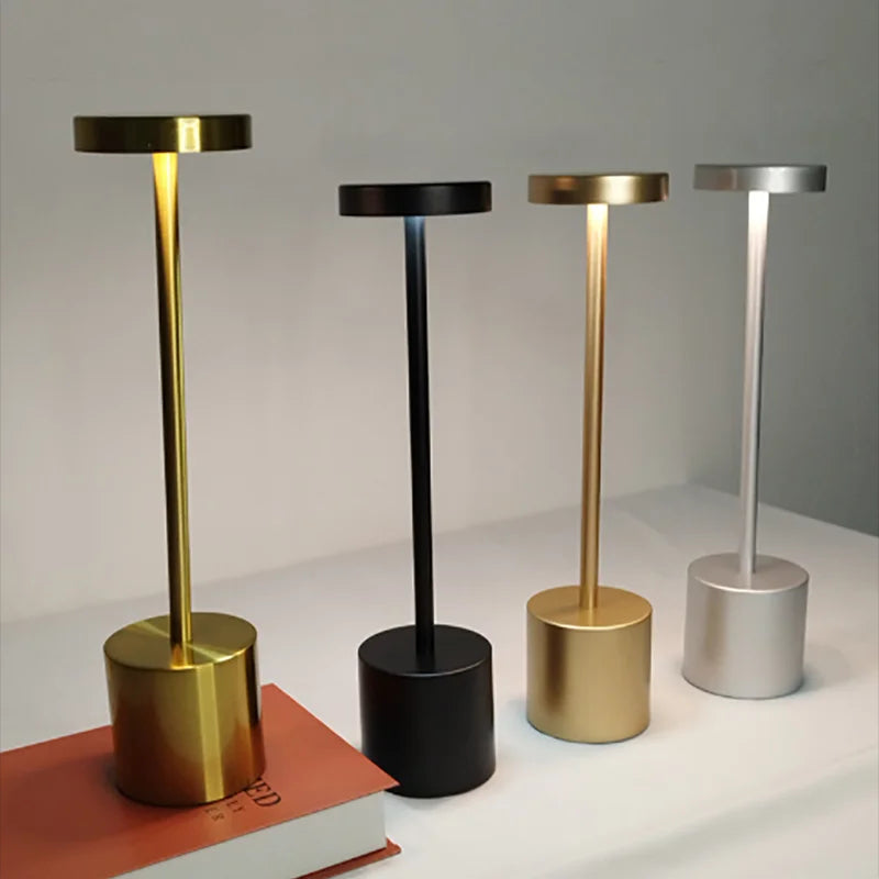 Luminária de Mesa Portátil Sem Fio com Luz LED