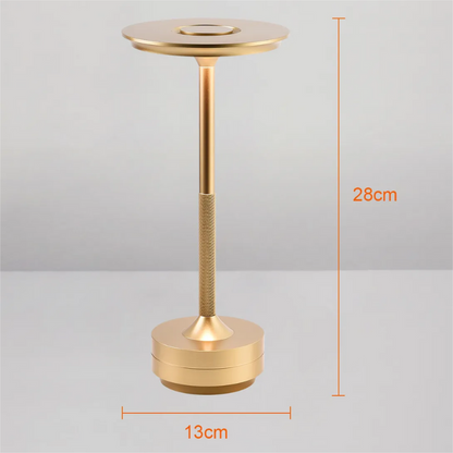 Luminária de Mesa Sem Fio com 3 Tons de Luz - Modelo Copenhagen