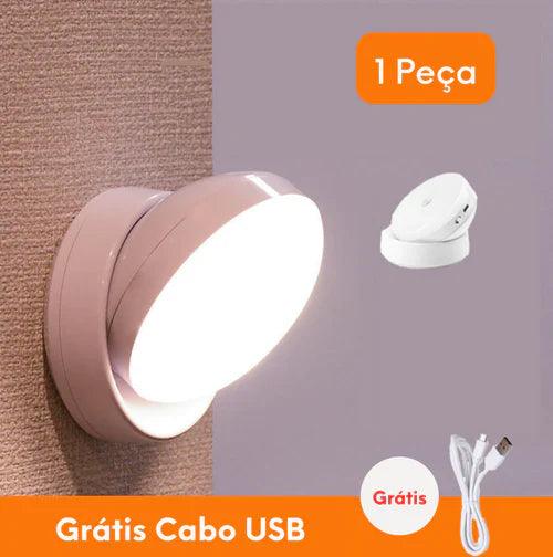 Luminária de Parede Externa com Sensor de Presença para Iluminação Automática