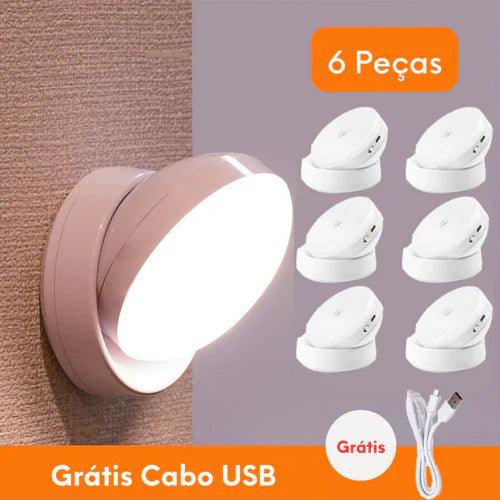 Luminária de Parede Externa com Sensor de Presença para Iluminação Automática