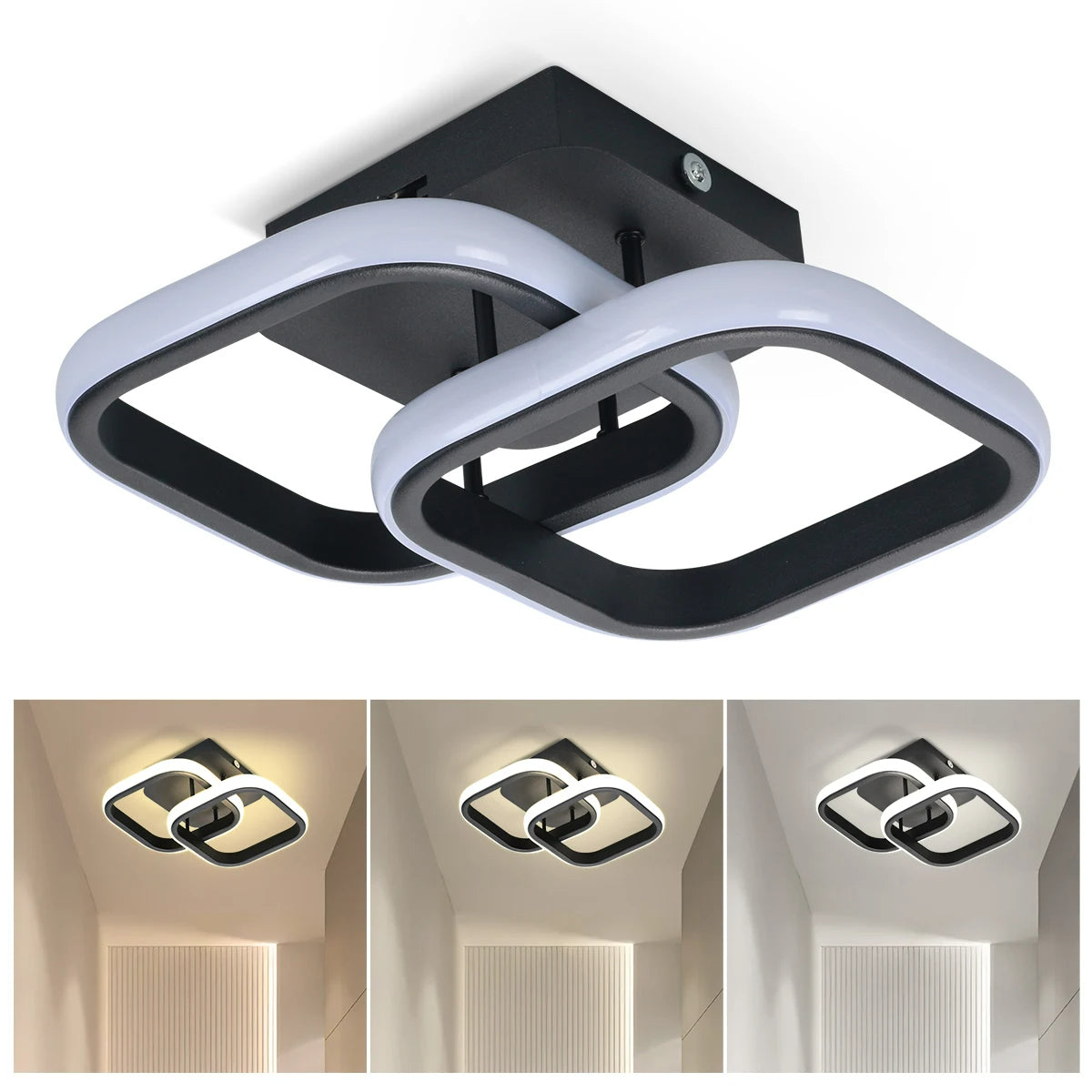 Luminária de Teto LED Moderna com Design Elegante e Eficiente