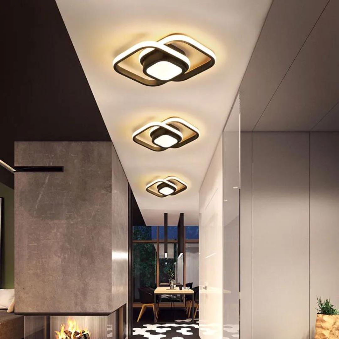 Luminária de Teto LED Plafon Sobrepor Milan - Iluminação Moderna para Ambientes