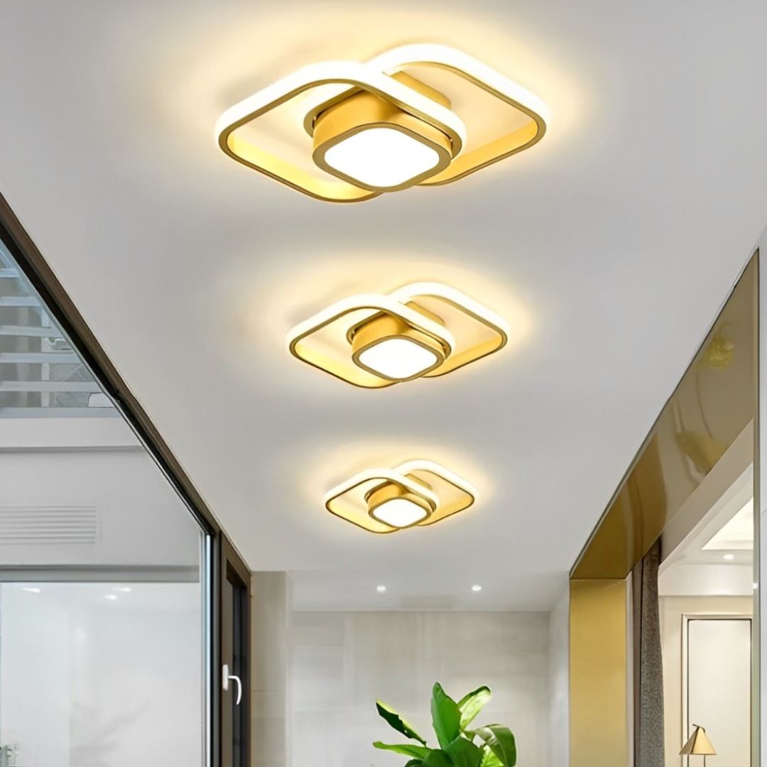 Luminária de Teto LED Plafon Sobrepor Milan - Iluminação Moderna para Ambientes