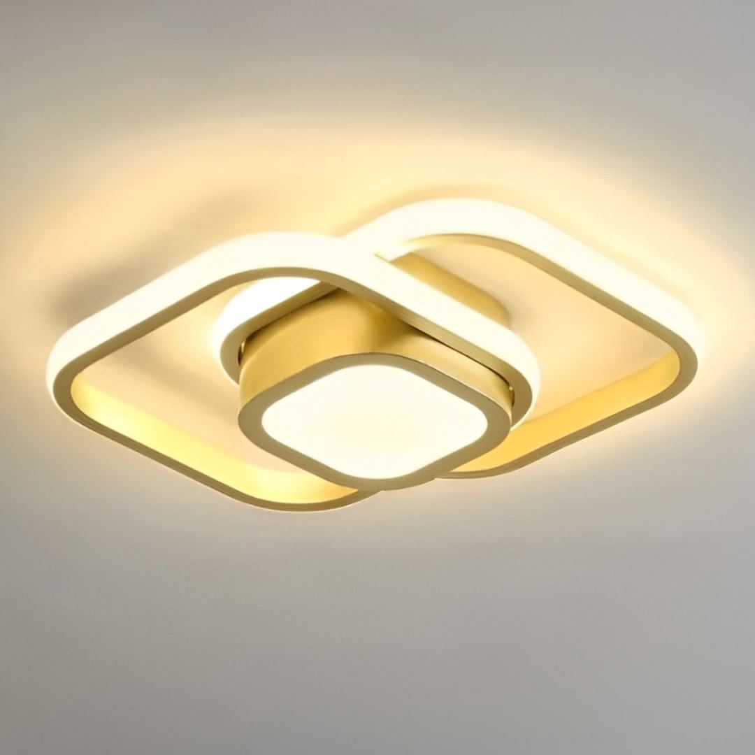 Luminária de Teto LED Plafon Sobrepor Milan - Iluminação Moderna para Ambientes