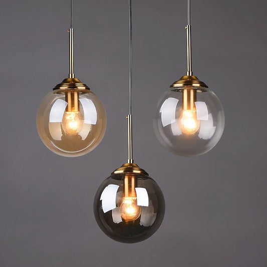 Luminária de Teto Minimalista LED - Pendentes Modernos para Iluminação