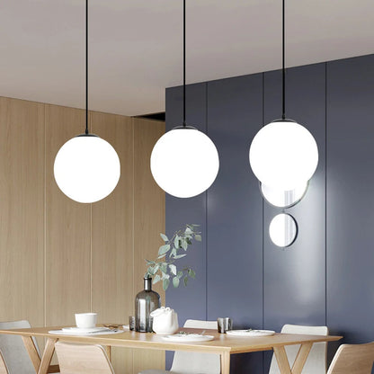 Luminária de Teto Minimalista em Globo LED - Design Moderno e Eficiente