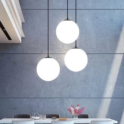 Luminária de Teto Minimalista em Globo LED - Design Moderno e Eficiente