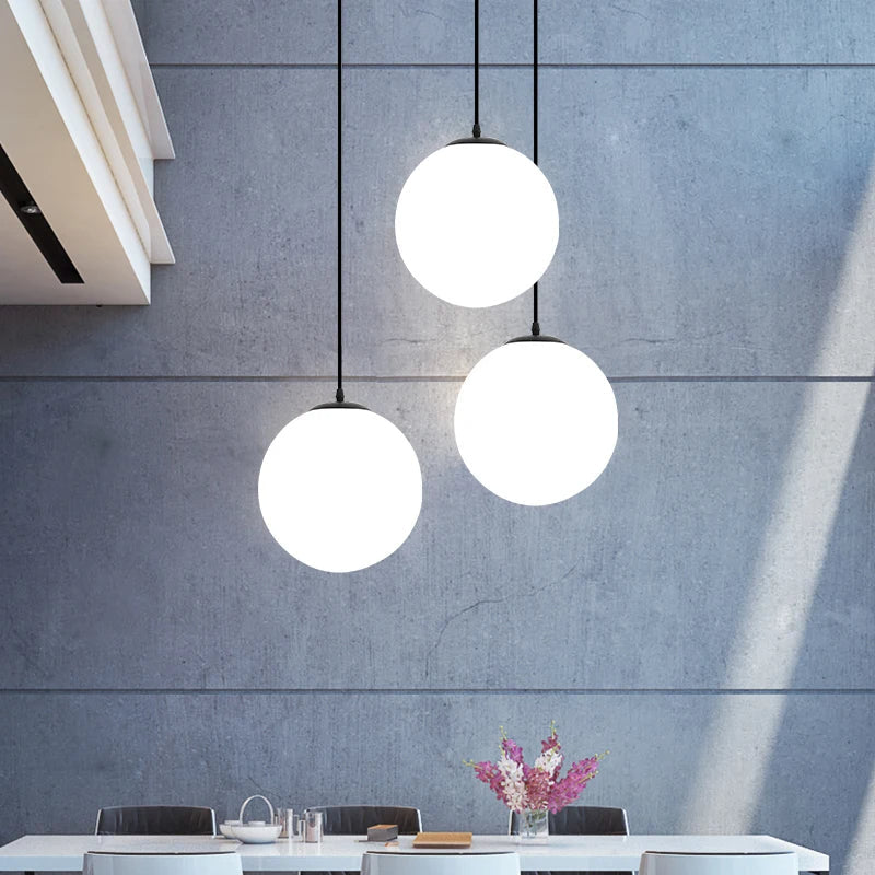 Luminária de Teto Minimalista em Globo LED - Design Moderno e Eficiente