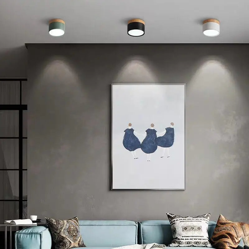 Luminária de Teto Plafon LED Moderno com Luz Branca e Design Elegante