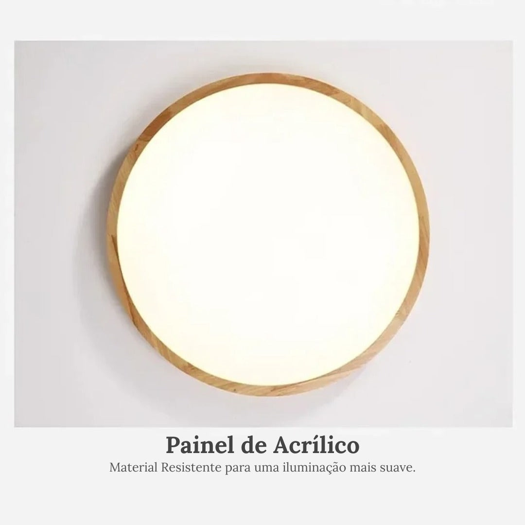 Luminária de Teto Plafon Redondo LED Moderna - Iluminação Elegante e Eficiente