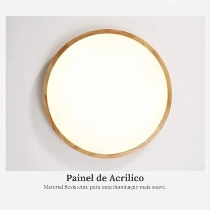 Luminária de Teto Plafon Redondo LED Moderna - Iluminação Elegante e Eficiente