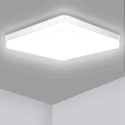 Luminária de Teto Quadrada LED Bivolt - Iluminação Moderna e Eficiente
