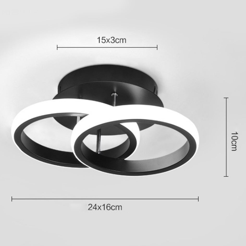Lustre Moderno em LED para Sala de Estar - Iluminação Elegante e Eficiente