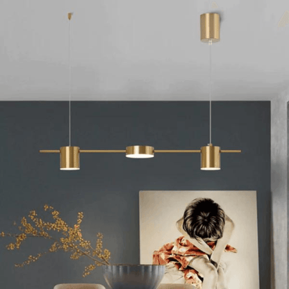 Lustre Moderno para Sala de Estar Saint Louise - Iluminação Elegante e Estilizada