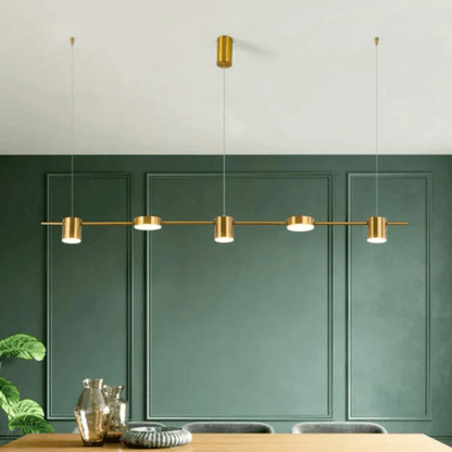 Lustre Moderno para Sala de Estar Saint Louise - Iluminação Elegante e Estilizada
