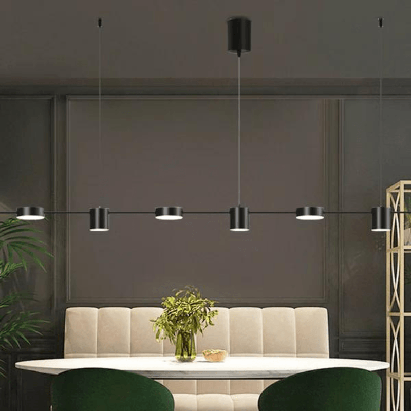 Lustre Moderno para Sala de Jantar Montreal - Iluminação Elegante e Sofisticada