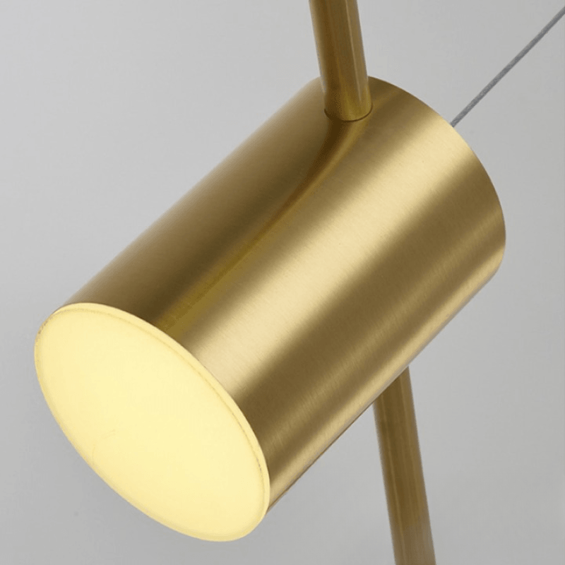 Lustre Moderno para Sala de Jantar Montreal - Iluminação Elegante e Sofisticada