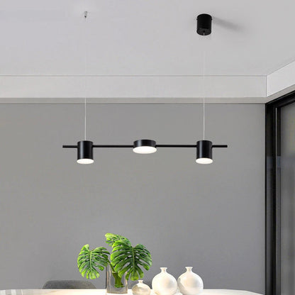 Lustre Moderno para Sala de Jantar Montreal - Iluminação Elegante e Sofisticada