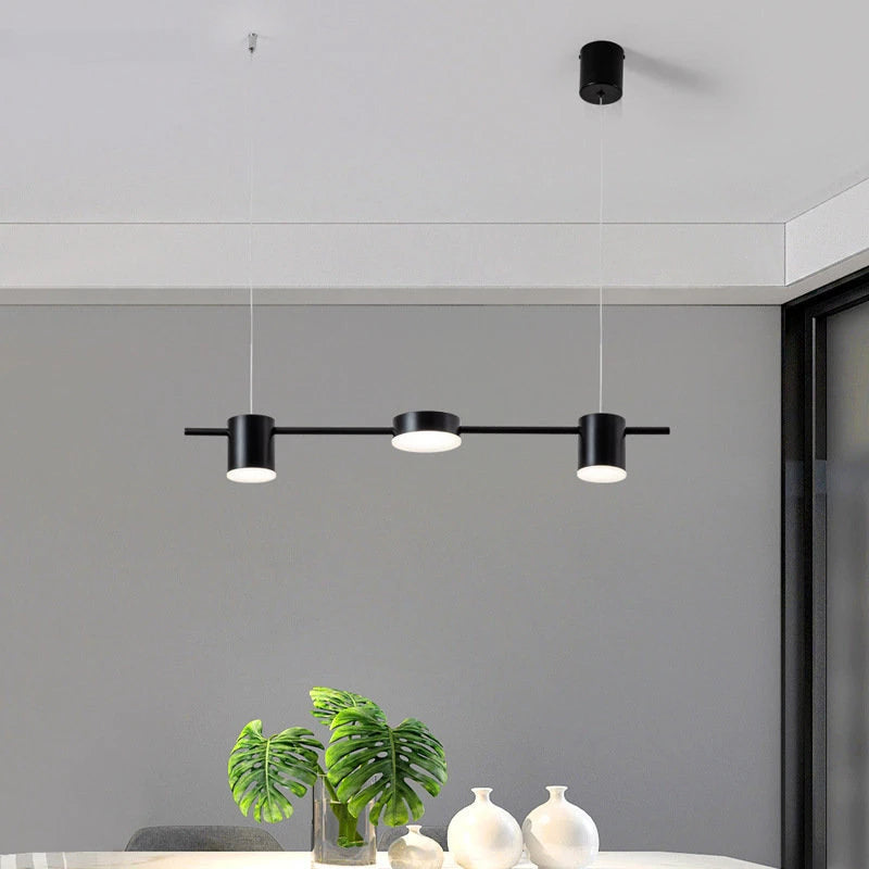 Lustre Moderno para Sala de Jantar Montreal - Iluminação Elegante e Sofisticada
