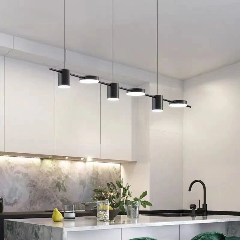 Lustre Moderno para Sala de Jantar Montreal - Iluminação Elegante e Sofisticada