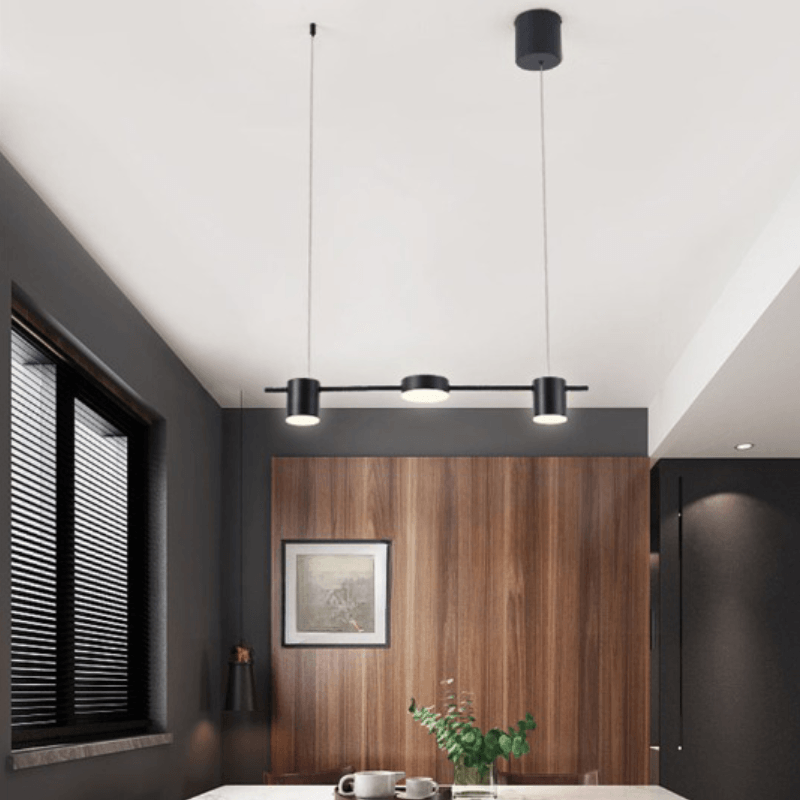 Lustre Moderno para Sala de Jantar Montreal - Iluminação Elegante e Sofisticada