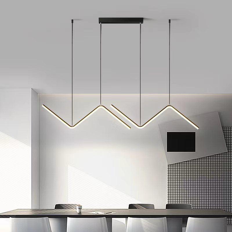 Lustre Pendente Elegante para Sala de Estar - 90 cm de Altura