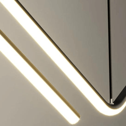 Lustre Pendente Elegante para Sala de Estar - 90 cm de Altura